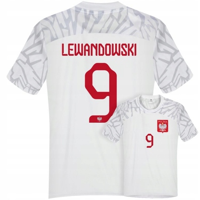 POLSKA LEWANDOWSKI 9 Koszulka Piłkarska Dziecięca 