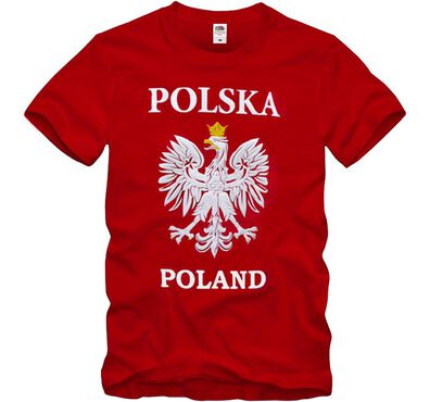 Koszulka Kibica Reprezentacji Polska Orzeł Poland